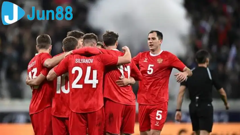 Đội tuyển Nga có kết quả tốt ở những trận giao hữu gần đây. (Ảnh: Internet) Đội tuyển Nga có kết quả tốt ở những trận giao hữu gần đây. (Ảnh: Internet)